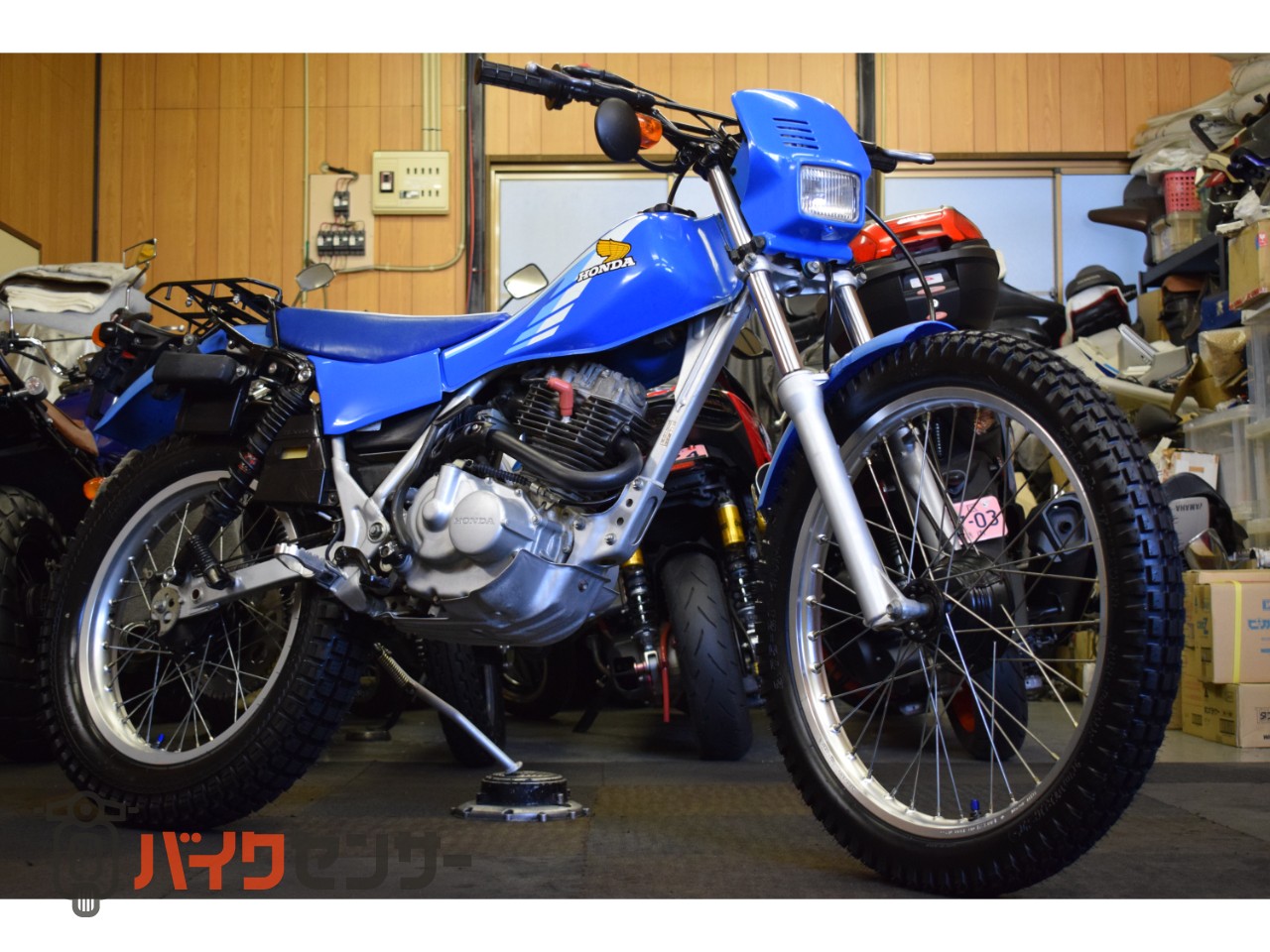 ホンダ TL125 JD06 1983年モデル トレッキングバイク オフロード車 即 