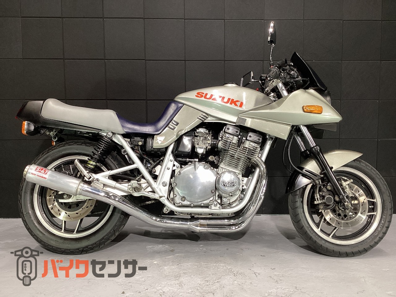 スズキ GSX750Sカタナ 乗出し整備済・クラッチプレート交換済・ETC2 0・マフラー改・セパハン・GS75X・低金利ローン・刀 B664117 BDS