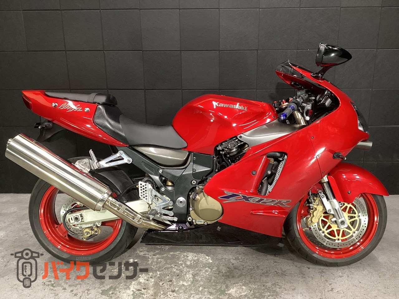紅ページ カワサキ ZX-12R 乗出し整備済・ワンオーナー・低走行8,386km