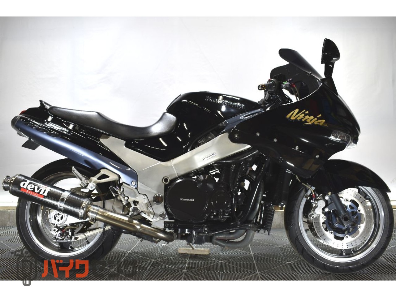 POSH ZZR1100(D)用 マッスルラインハーフカウル P039200-2W ポッシュ