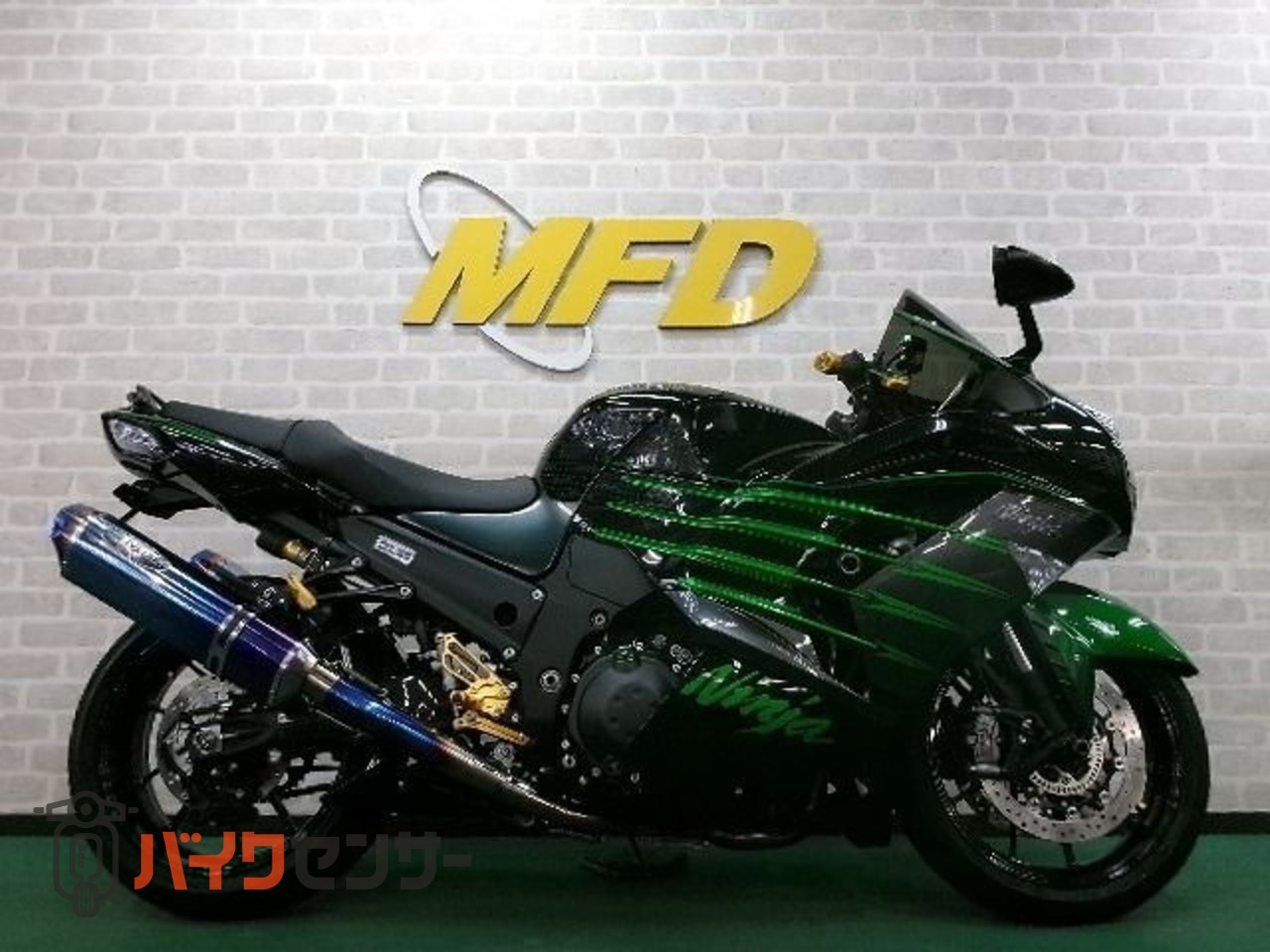 カワサキ Ninja ZX-14R ファイナルエディション BEETフルエキ ゲイル