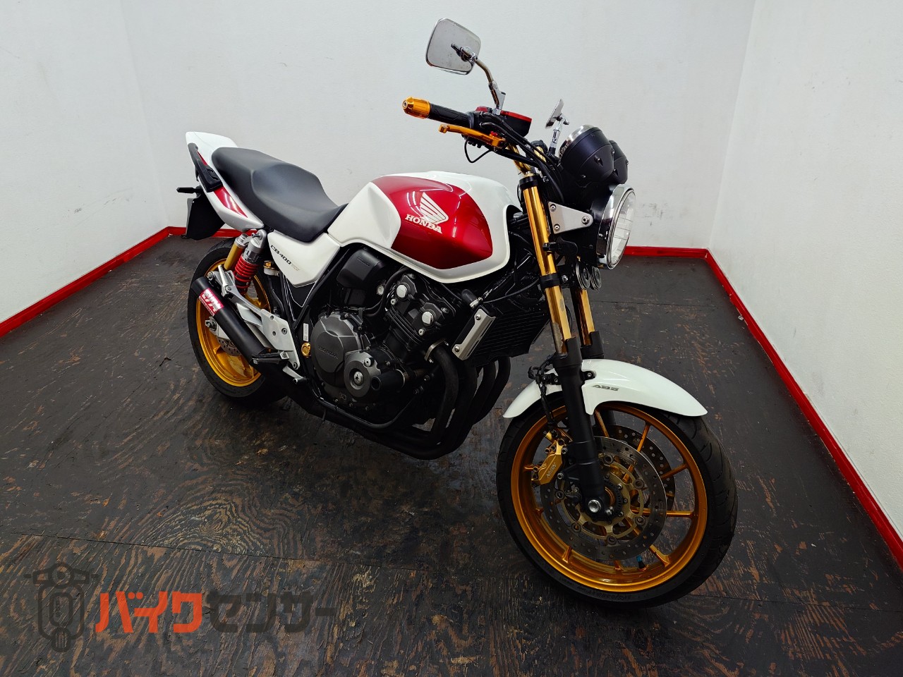 ホンダ CB400 SUPER FOUR VTEC REVO ABS 中期 ホイール塗り モリワキ