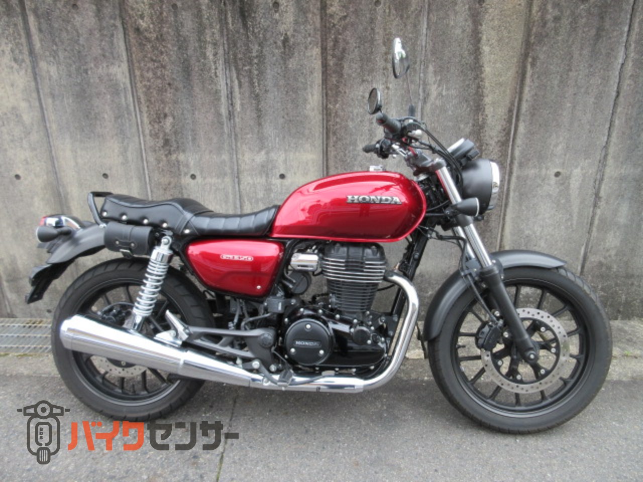 ホンダ GB350 2021年モデル レッド ETC装備 カスタムシート付