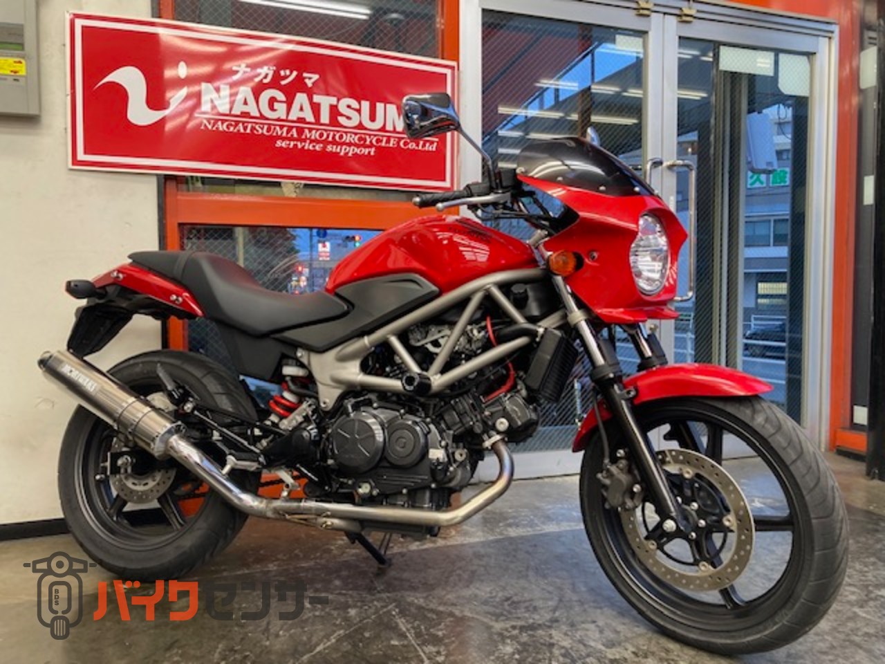 ホンダ VTR250 インジェクション 2013年モデル 後期型 モリワキ製