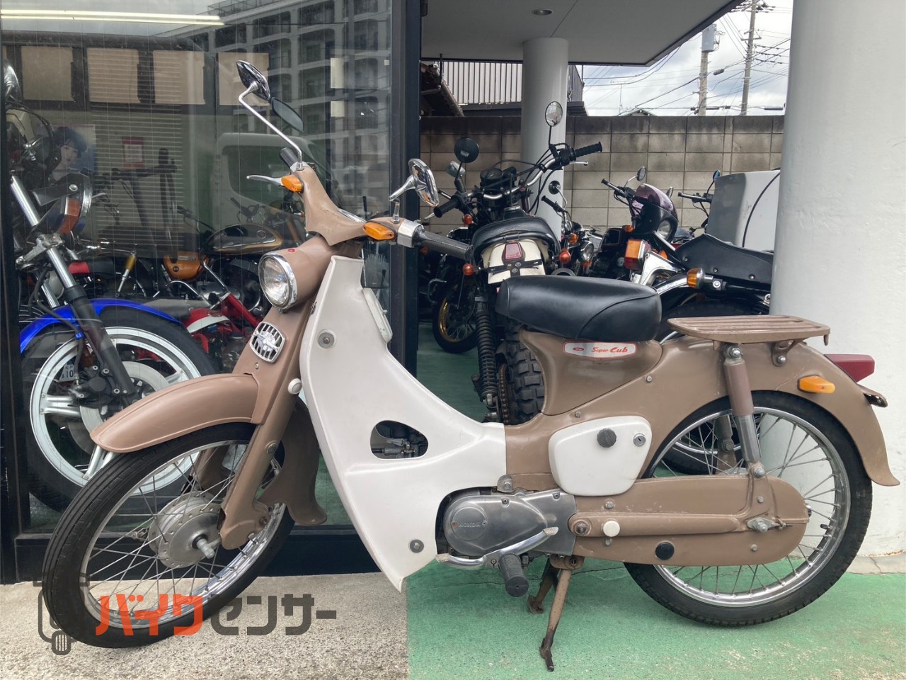ホンダ スーパーカブC100 ピノキオテール ブラウン C100 カブ B665070 