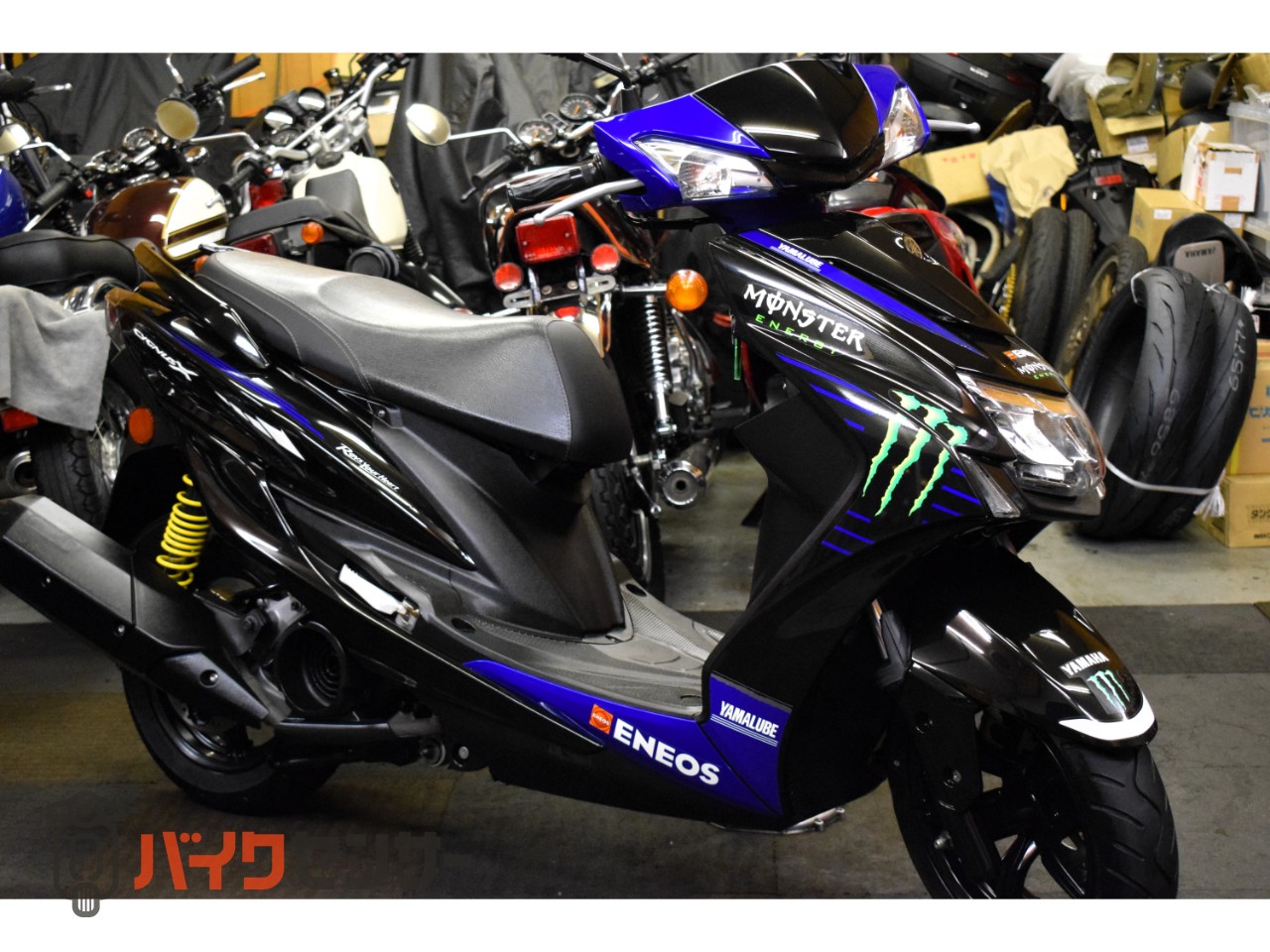 ヤマハ シグナス125XSR 2020年 モンスターエナジー1,300台限定車 低 