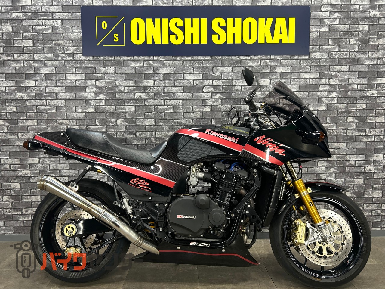 【専用です•.¸¸ 】 GPZ900R (A4～) 専用 ハイスロKIT・ブラックアウターSET（ブラック