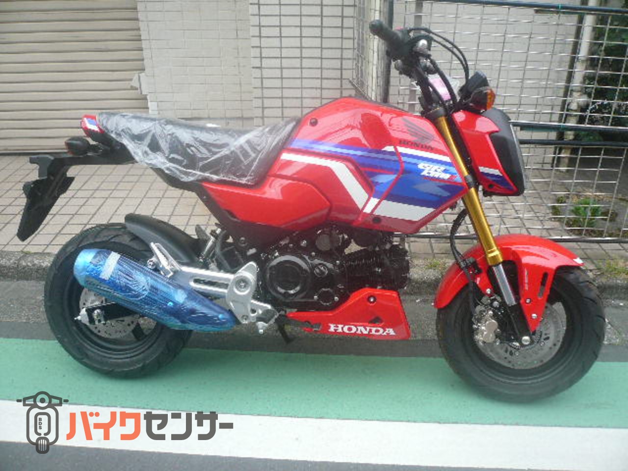 ホンダ 【店頭在庫あり即納可能】グロム ゲイエティーレッド