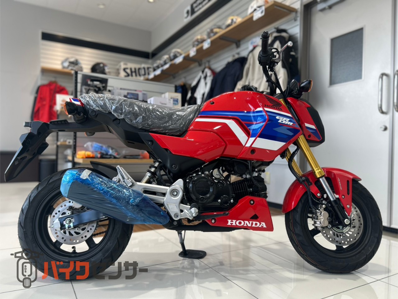 ホンダ グロム 2026年モデル ゲイエティーレッド ABS B667821| BDS