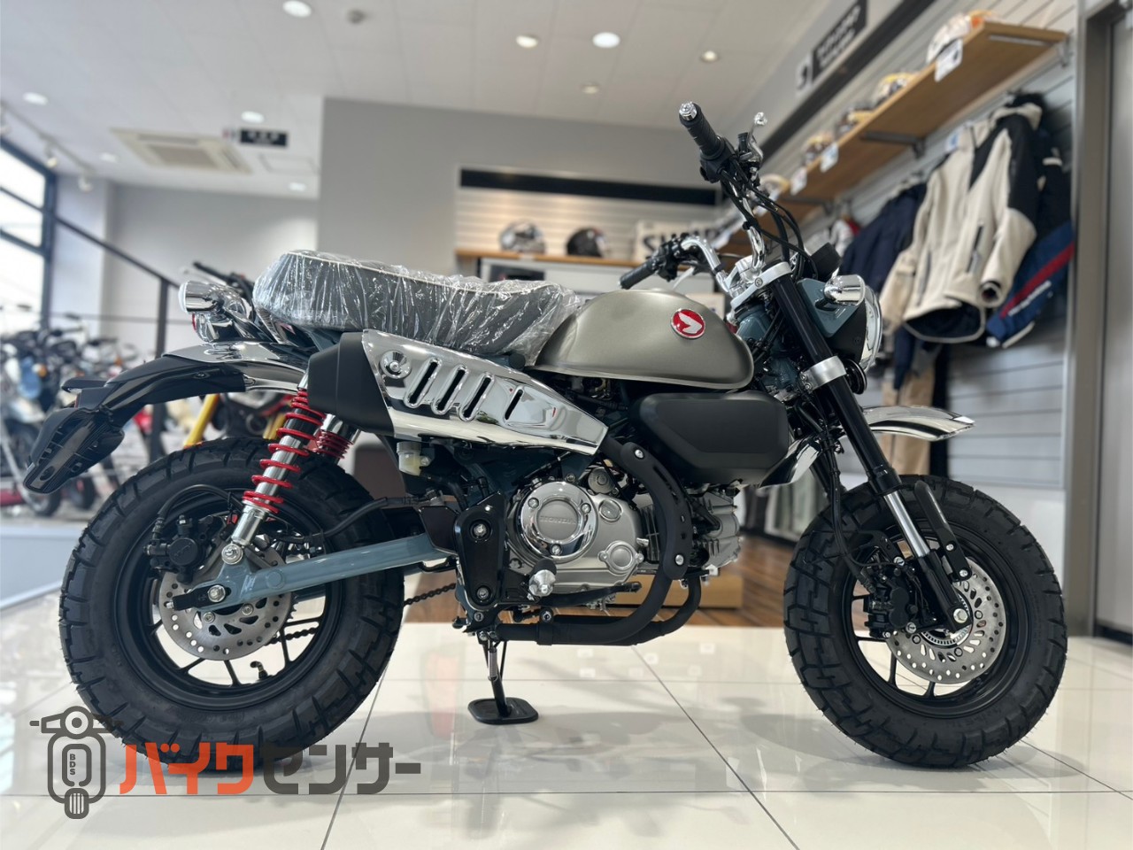 ホンダ モンキー125 2026年モデル パールカデットグレー ABS LEDライト 