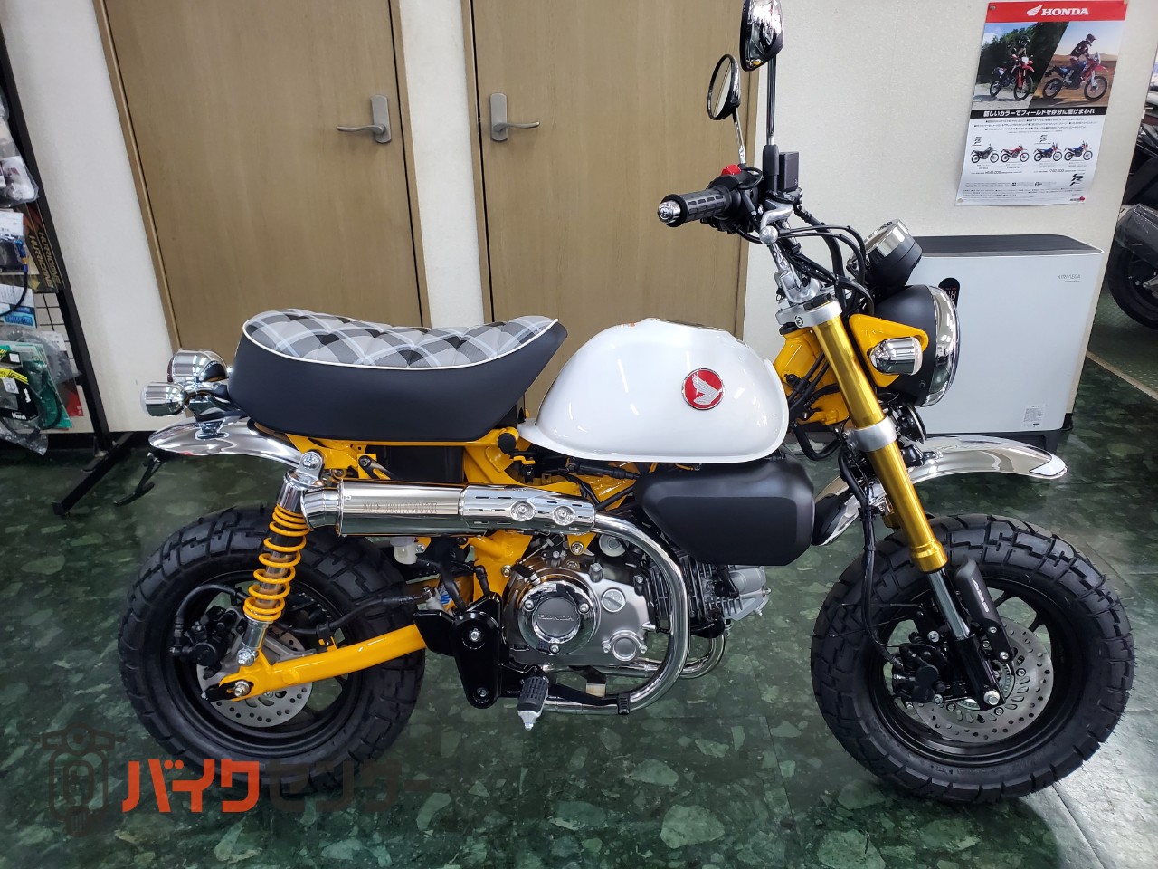 HONDA モンキー125 黄/白 格安配送キャンペーン 期間限定 諸経費0円