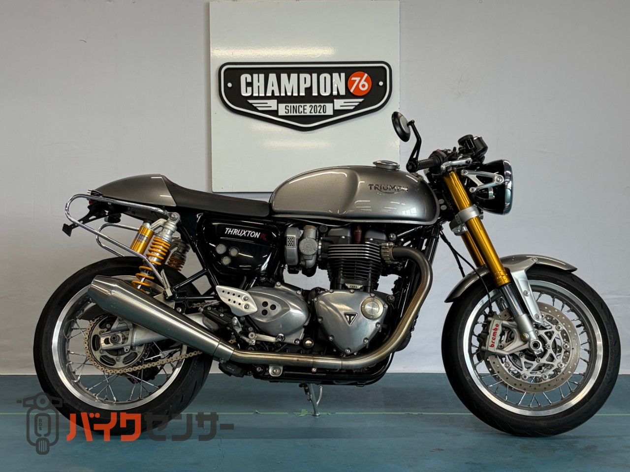 トライアンフ スラクストン1200R サイドバッグレール ETC2．0 