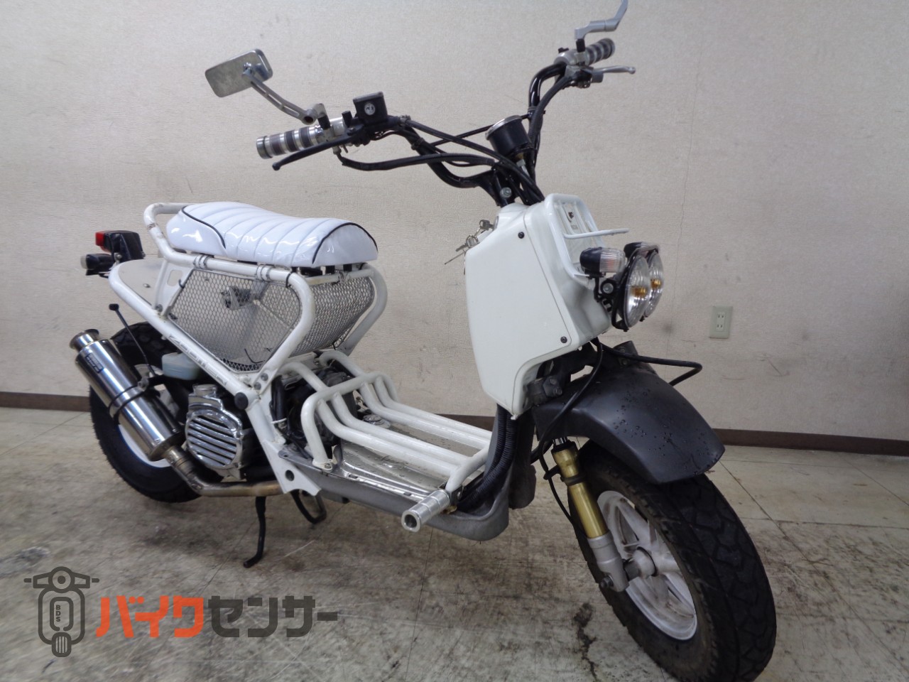 ホンダ ズーマー ビームスマフラー キャブ車 2眼ライト 極太タイヤ 単