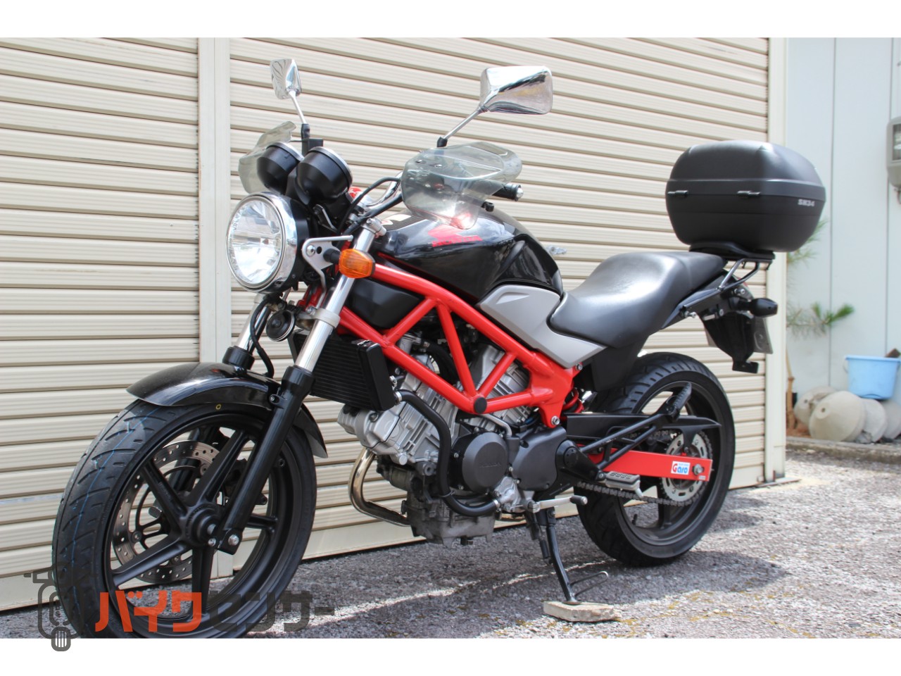 ホンダ VTR250 社外新品マフラー・Fタイヤ新品 MC33 B669482| BDS