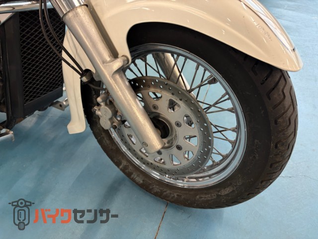 イントルーダー400クラシック 2in1スラッシュカットマフラー