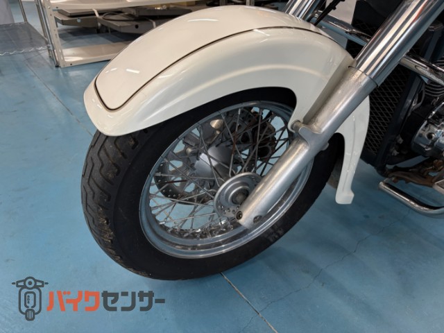 イントルーダー400クラシック 2in1スラッシュカットマフラー