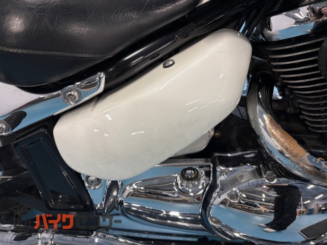 イントルーダー400クラシック 2in1スラッシュカットマフラー