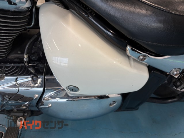 イントルーダー400クラシック 2in1スラッシュカットマフラー