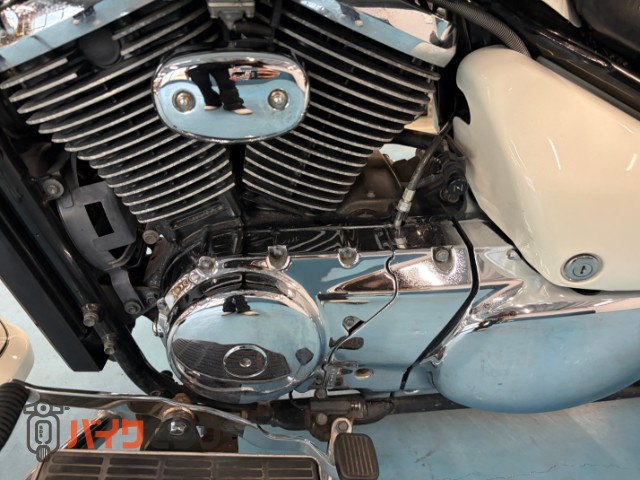 イントルーダー400クラシック 2in1スラッシュカットマフラー