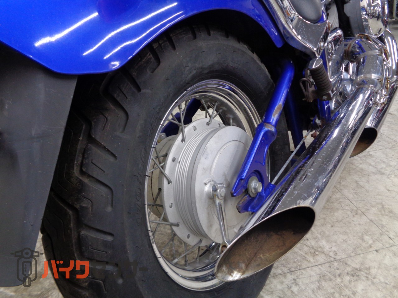 ヤマハ ドラッグスター400 キャブ車 マフラーカスタム VH01J