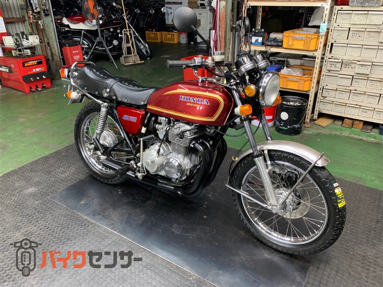 ホンダ CB400F 408cc 中型登録 ショート管 国内仕様 車検3年付 B669793 