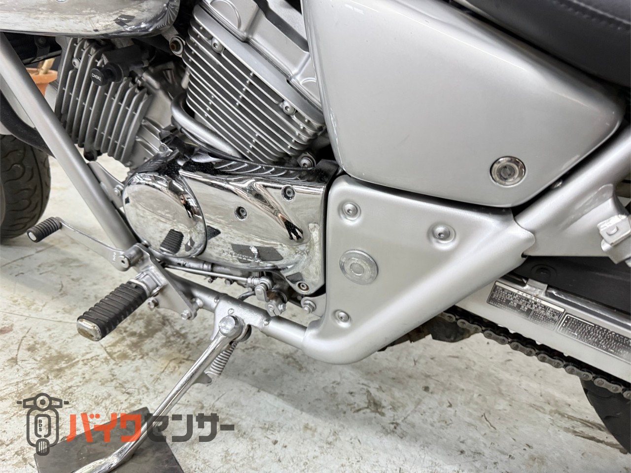 ホンダ マグナ250 純正マフラー、ワイドハンドル、1994年式、27馬力