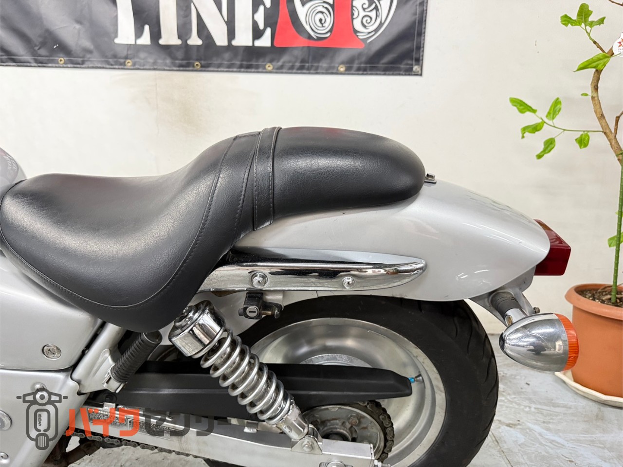 ホンダ マグナ250 純正マフラー、ワイドハンドル、1994年式、27馬力