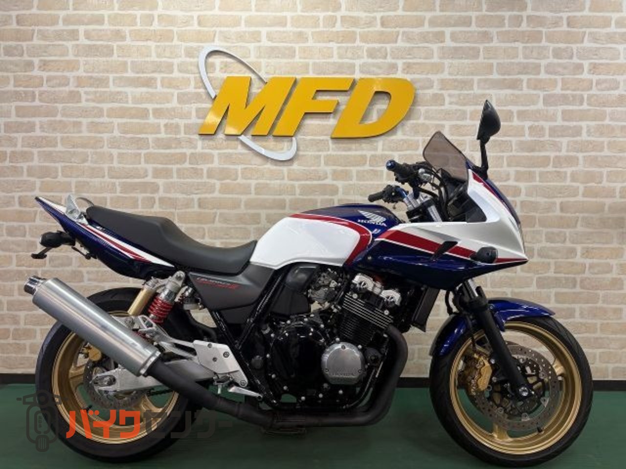 ホンダ CB400 SUPER ボルドール ETC搭載 ハンドルバー スクリーン