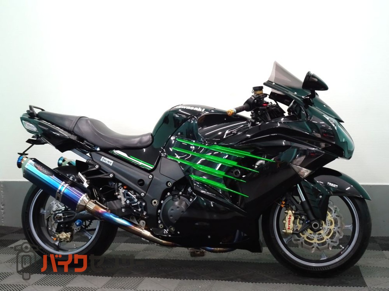 ②あおりん カワサキ Ninja ZX-14R ABS オーリンズエディション 逆車 東南アジア