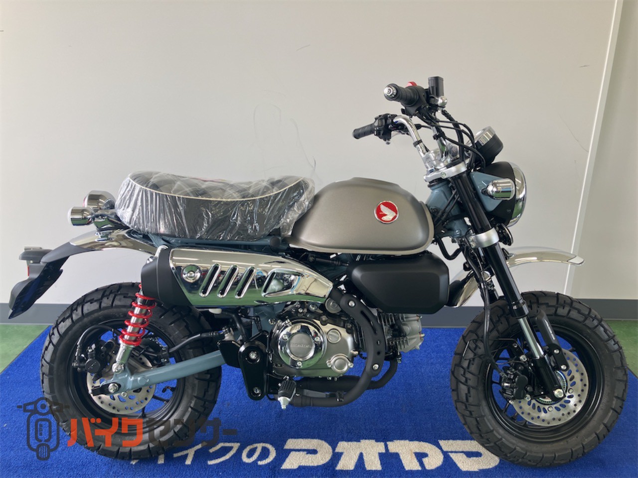 ホンダ モンキー125 2026年モデル パールカデットグレー BAS LEDライト 