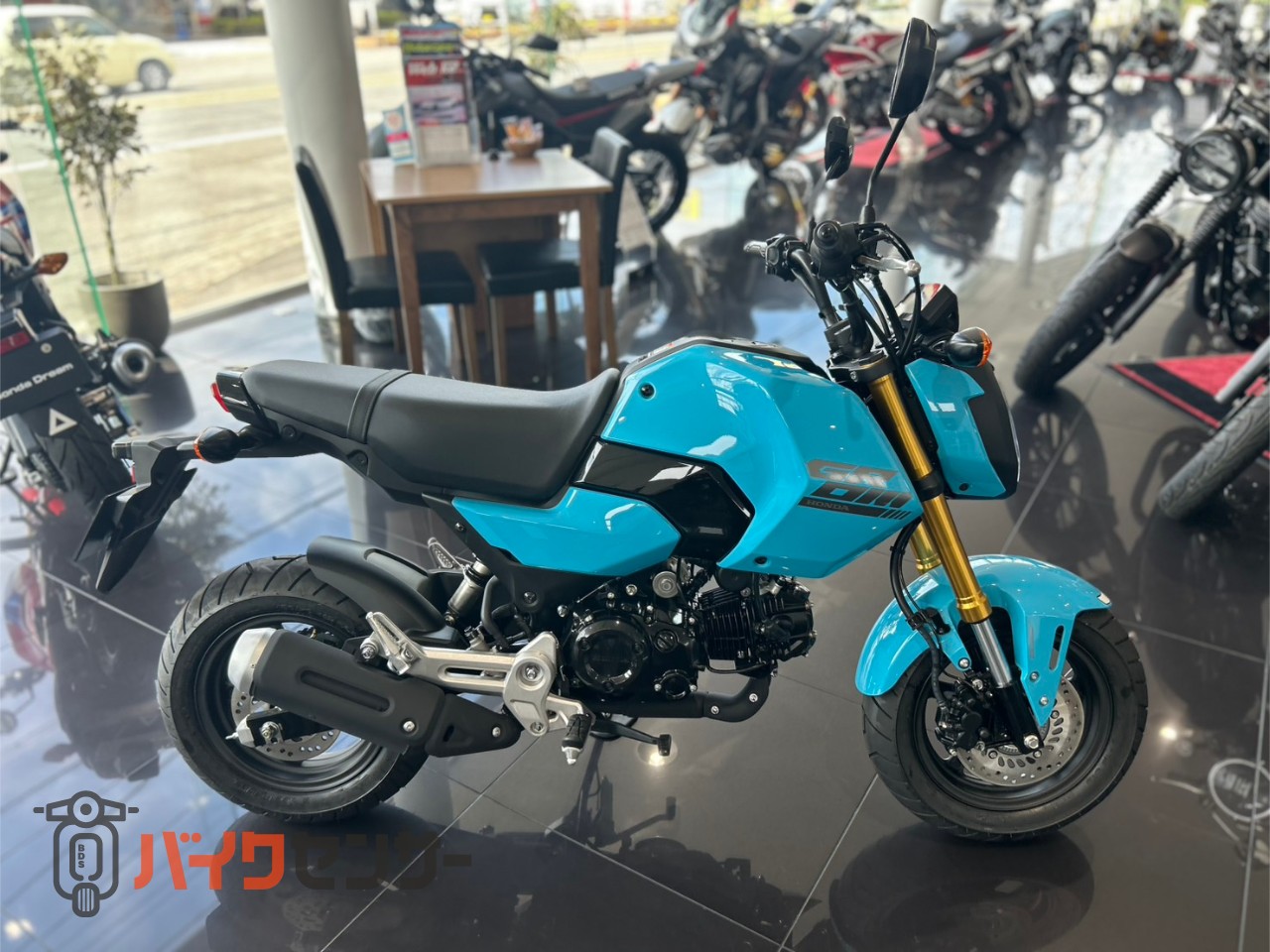 ホンダ グロム 2026年モデル スプレンディッドブルー ABS LEDライト