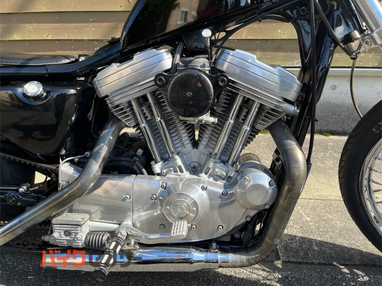 ハーレーダビッドソン XLH883 ナローチョッパースタイル21インチ