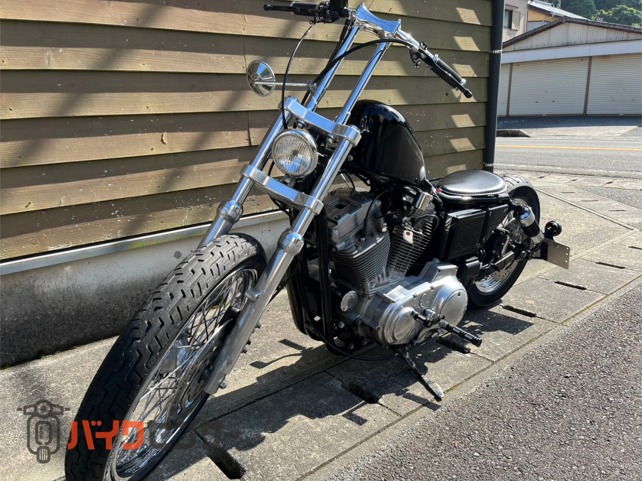 ハーレーダビッドソン XLH883 ナローチョッパースタイル21インチ
