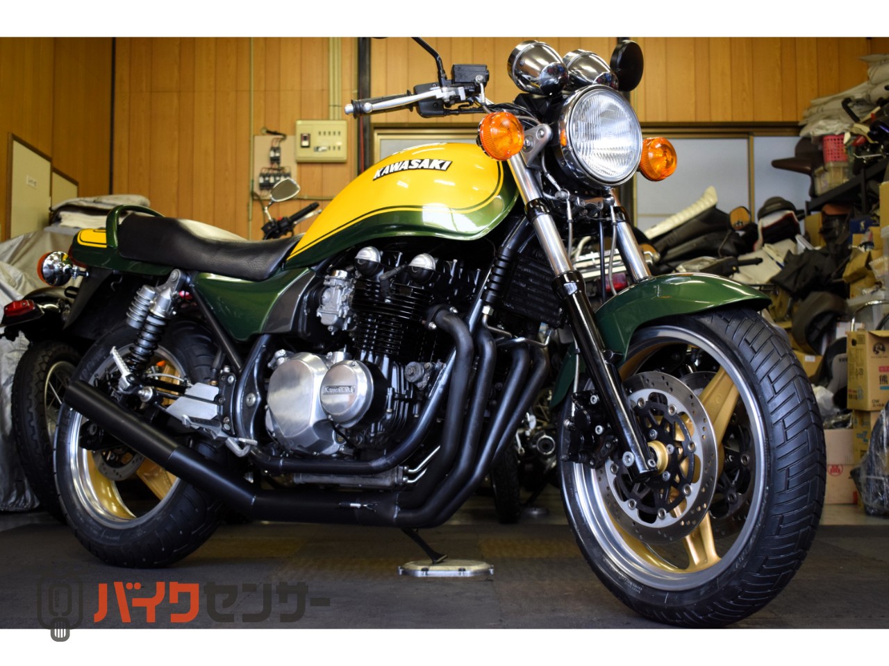 カワサキ ZEPHYR750 車検R11年6月 火の玉 イエローボール 集合マフラー 