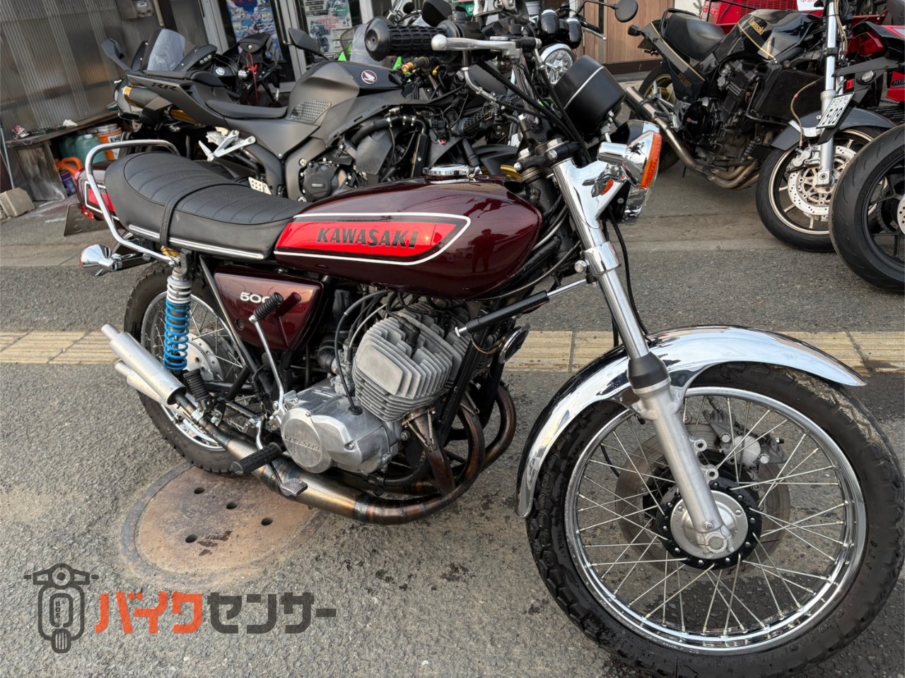 カワサキ 500SS マッハⅢ ワークスパフォーマンス/ゼンシンチャンバー