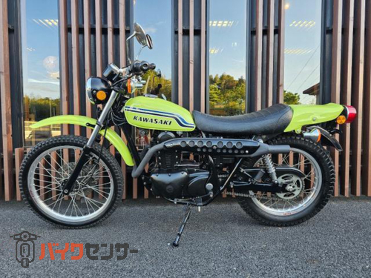 カワサキ 250TR ヴィンテージモトクロス仕様！ アップマフラー