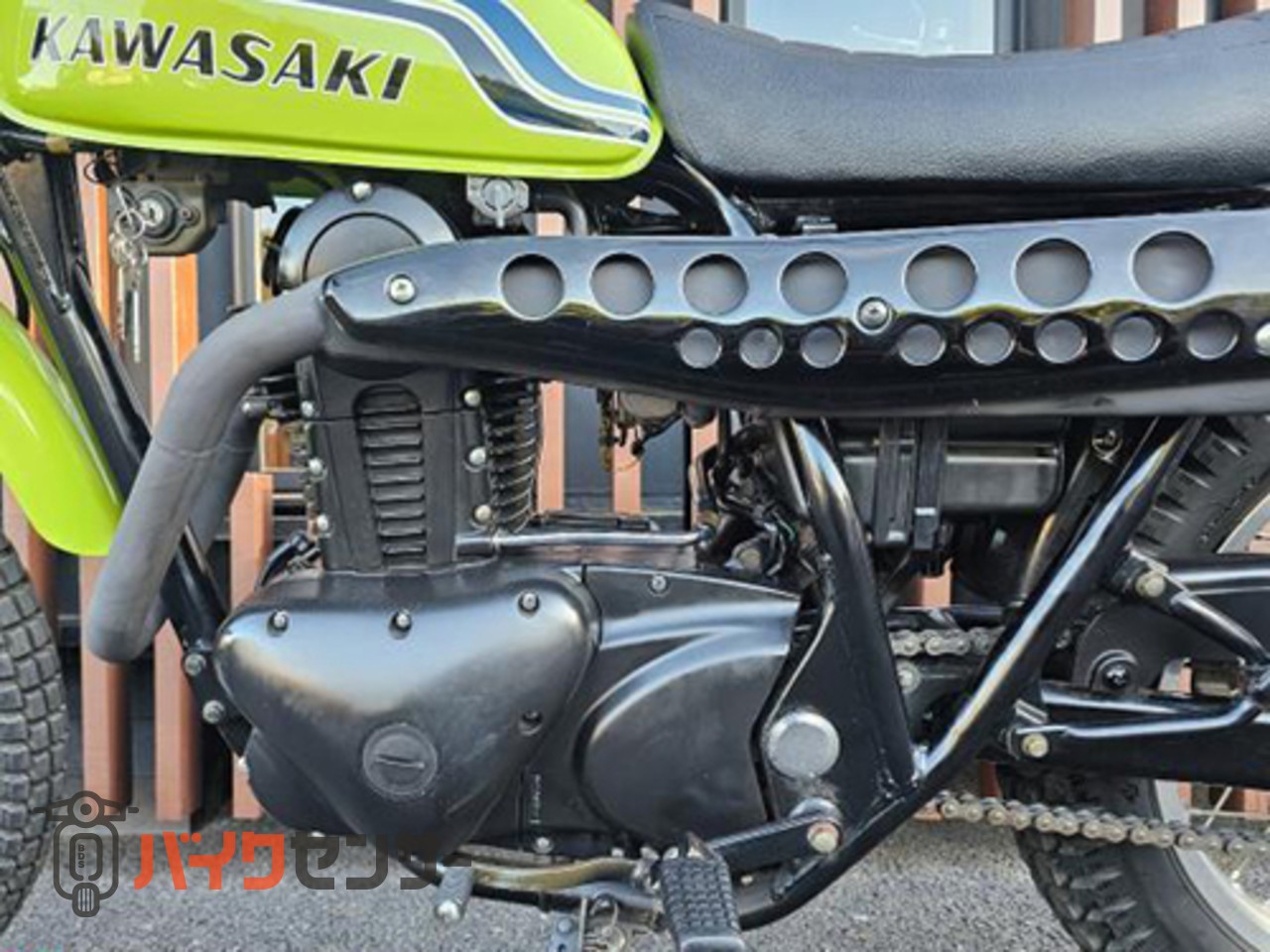 カワサキ 250TR ヴィンテージモトクロス仕様！ アップマフラー