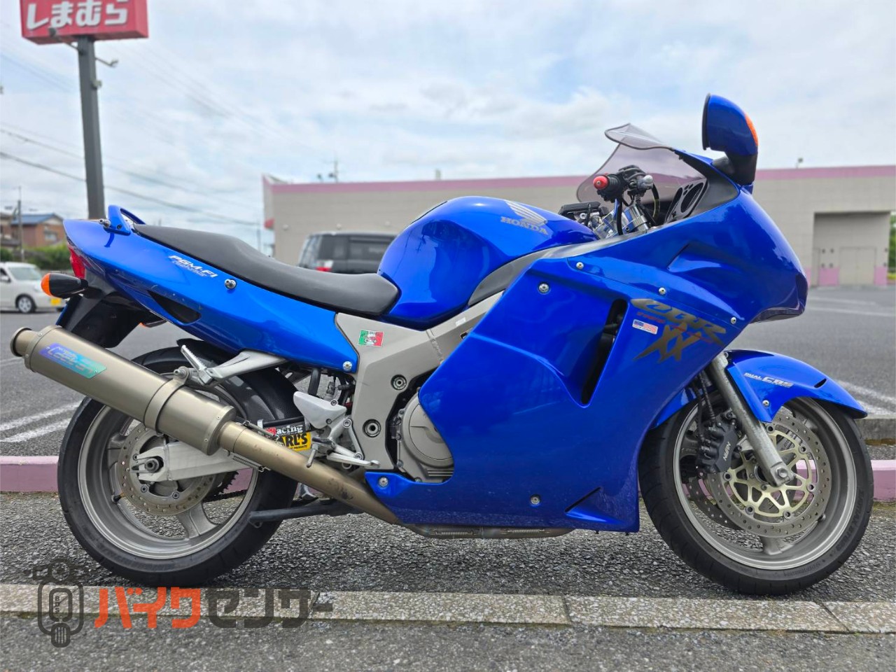 ホンダ CBR1100XX エンジン動画あり ノジマ社外マフラー ETC装着 ホンダ CBR1100XX エンジン動画あり ノジマ社外マフラー ETC装着