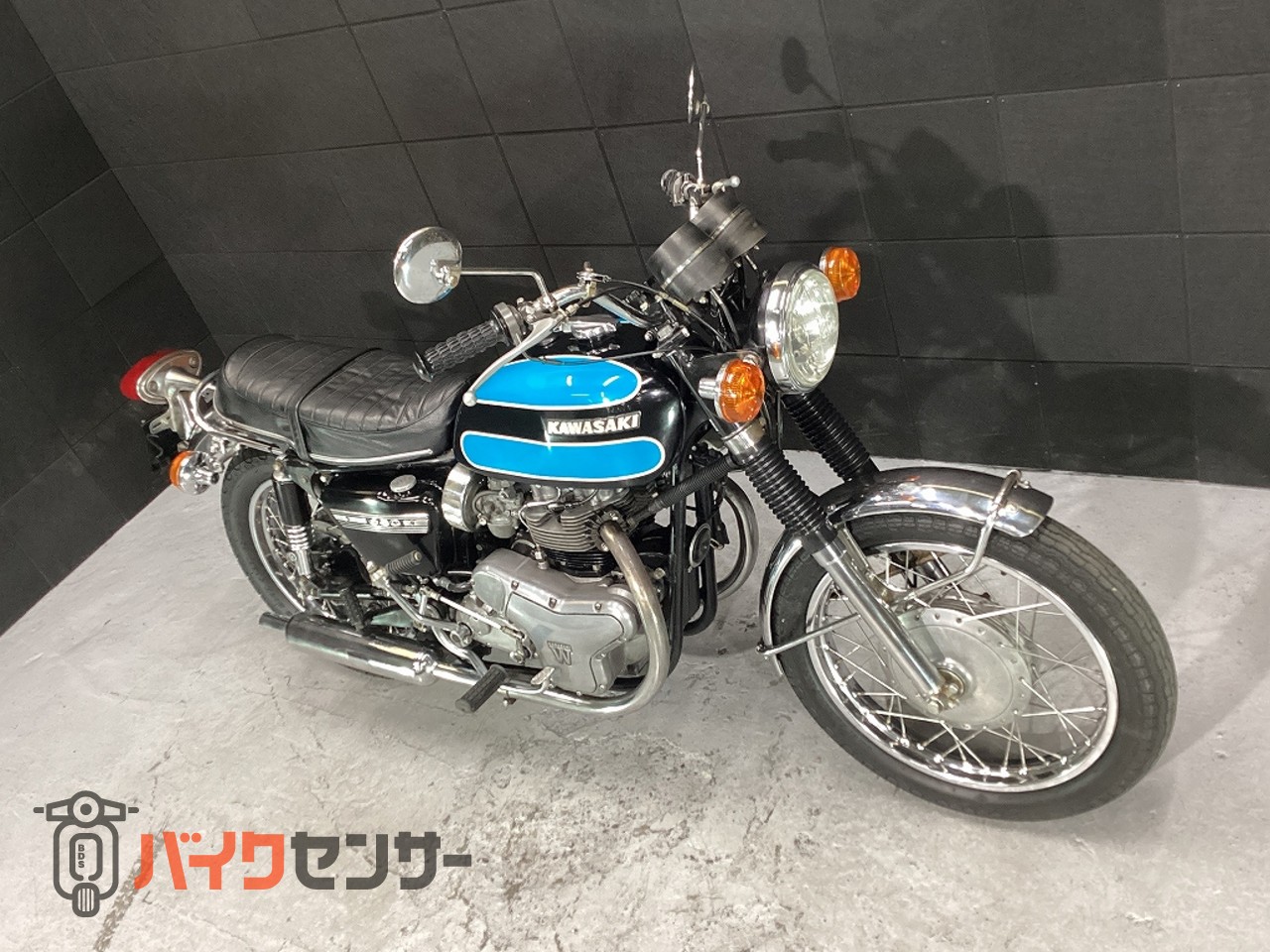 カワサキ W1SA 乗出し整備済・車検残(R10年9月迄)・昭和46年登録
