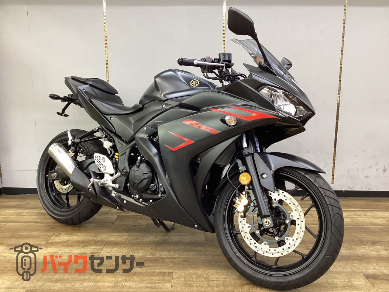ヤマハ YZF-R25 カスタムマフラー フェンダーレス メットホルダー付き 