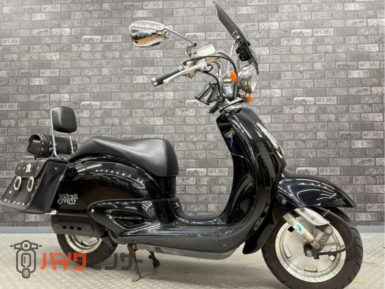 ホンダ ジョーカー50 スクリーン サイドバック バックレスト R