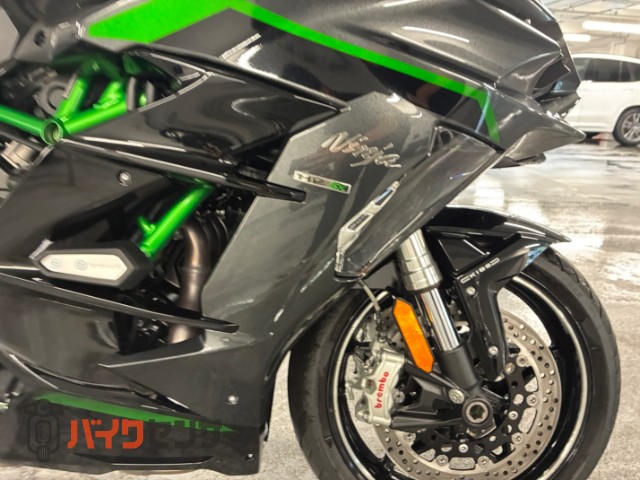 Ninja H2 SX SE ＋ 社外マフラー ステップ トリックスターラジエーター