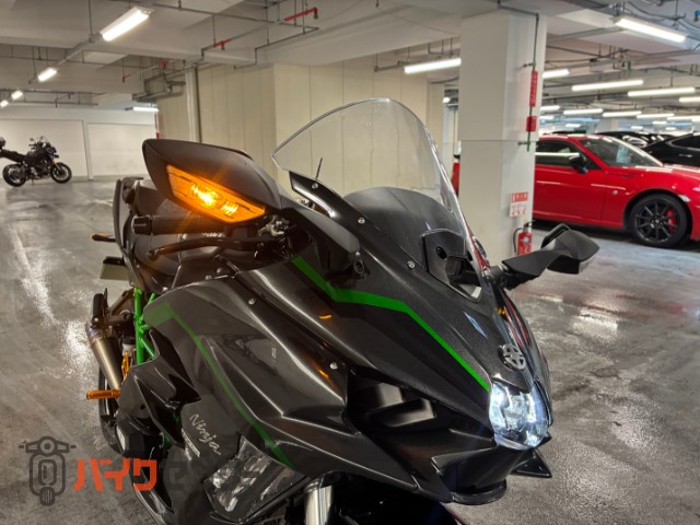 Ninja H2 SX SE ＋ 社外マフラー ステップ トリックスターラジエーター