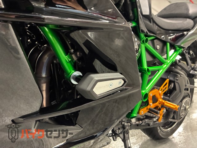 Ninja H2 SX SE ＋ 社外マフラー ステップ トリックスターラジエーター
