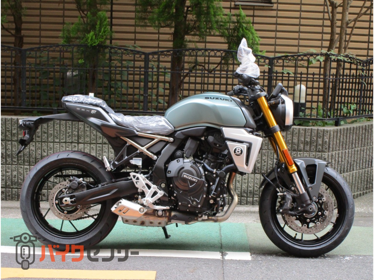 スズキ GSX-8T マットスティールグリーンメタリック B675044| BDS