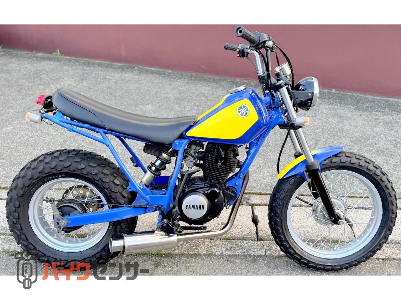 ヤマハ TW200昭和トラッカー ビンテージ初期型スカチューン キック