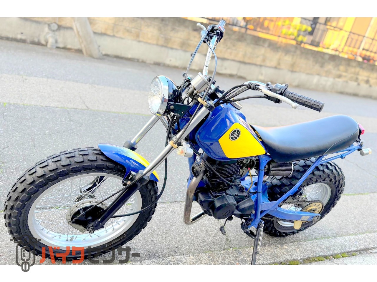 ヤマハ TW200昭和トラッカー ビンテージ初期型スカチューン キック