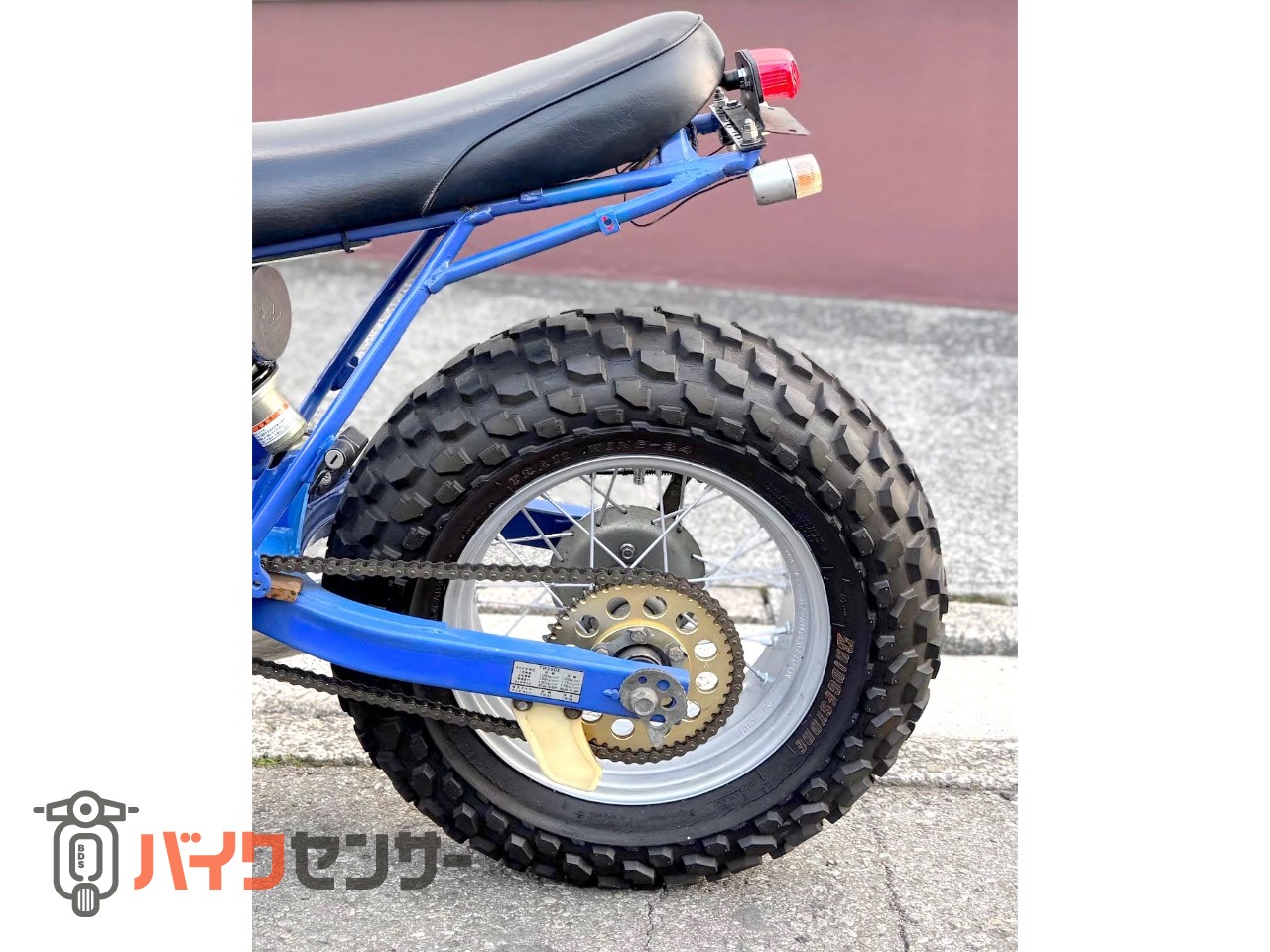 ヤマハ TW200昭和トラッカー ビンテージ初期型スカチューン キック