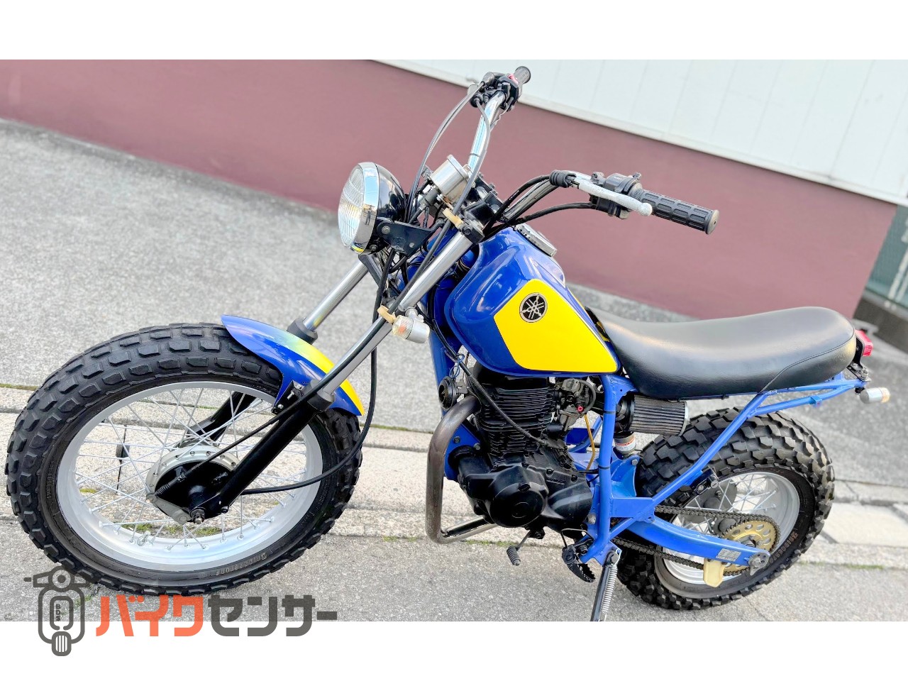 ヤマハ TW200昭和トラッカー ビンテージ初期型スカチューン キック