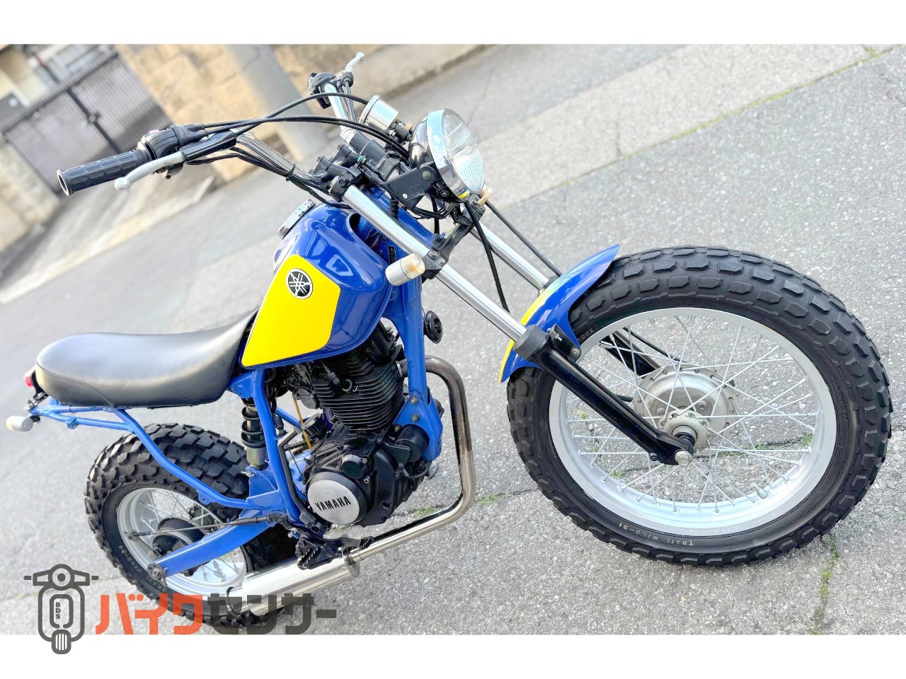 ヤマハ TW200昭和トラッカー ビンテージ初期型スカチューン キック